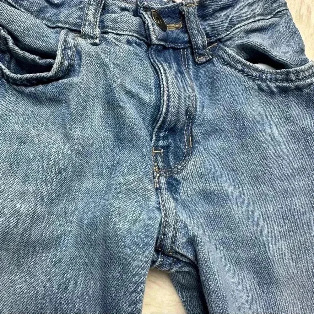 The Children’s Plave Jeans Straight Leg Light Wash Size 6 - Picture 4 of 16